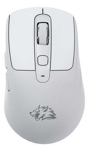 Free Wolf A3 Inalámbrico Bluetooth Ratón De Modo Dual Portátil Recargable Bass Office Gaming Mouse Color Blanco