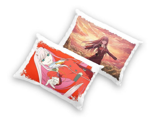 Fundas De Almohadas De Zero Two 2pz 