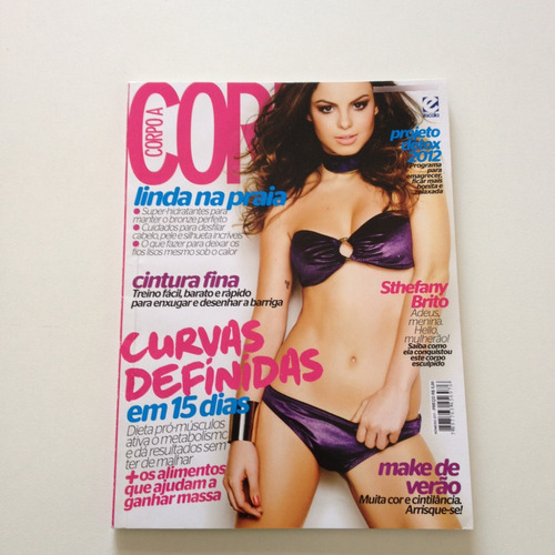 Revista Corpo A Corpo Sthefany Brito   Nº 277 Ee120