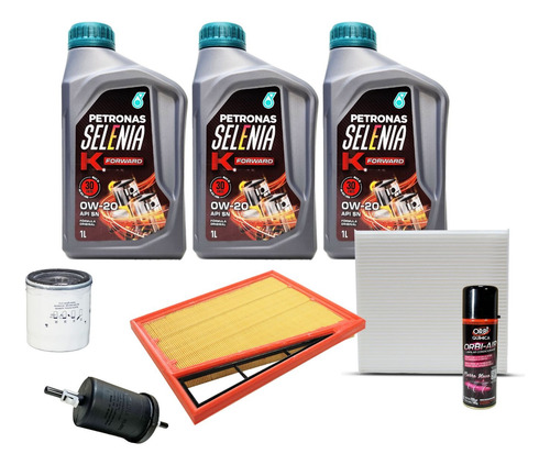 Kit De Filtros Fiat Cronos Firefly 1.3 8v Selenia 0w20