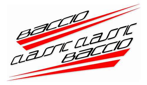 Calcos Baccio Classic - Classicf 200  | Kit Completo