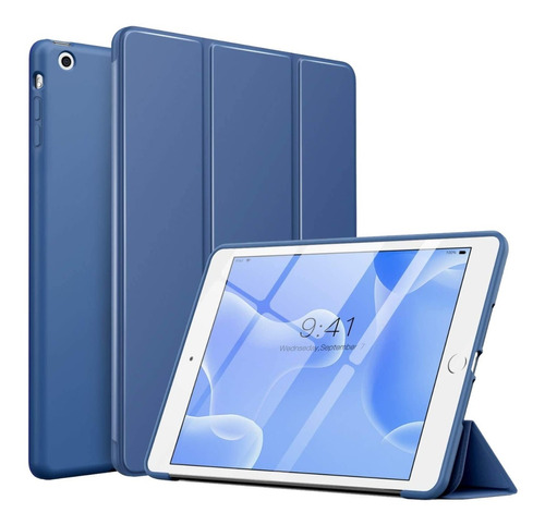 Funda Smart Cover Tpu iPad Air 2 Pro 9.7 10.5 11 12.9 Mini 4
