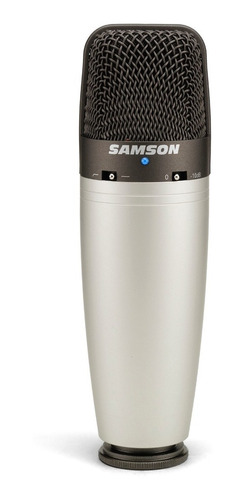 Microfono Condenser Samson C03 Multipatrón Estuche Y Pipeta