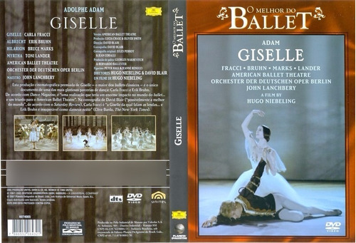 Dvd Lacrado O Melhor Do Ballet Giselle American Ballet Theat