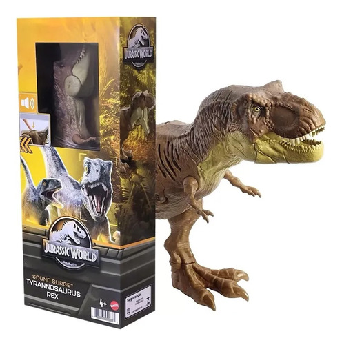 Jurassic World T-rex Con Sonido 30 Cm - Envio Gratis