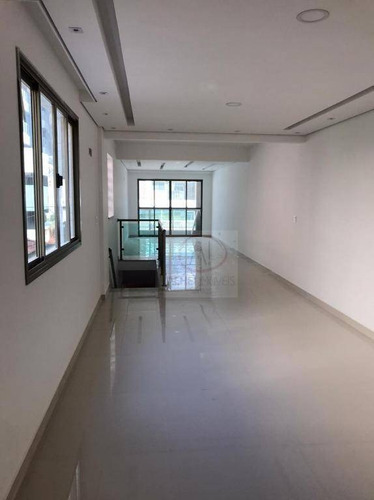 Casa Residencial Com 3 Dormitórios 3 Suítes, 2 Vagas Fixas À Venda, 158 M² Por R$ 1.360.000 - Ponta Da Praia - Santos/sp - Ca1792