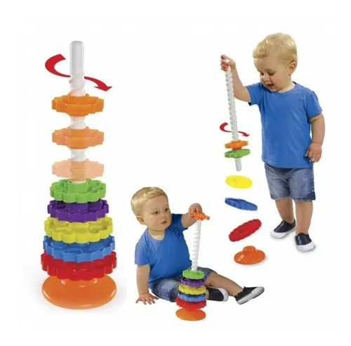 Brinquedo Giro Mágico Criativo Colorido Dismat Mk326