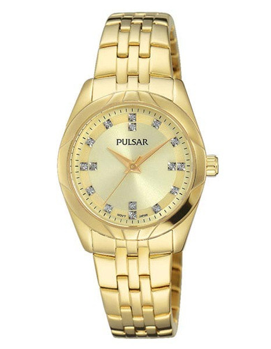 Pulsar Para Mujer Noche Watch Cristales De Swarovski Mop