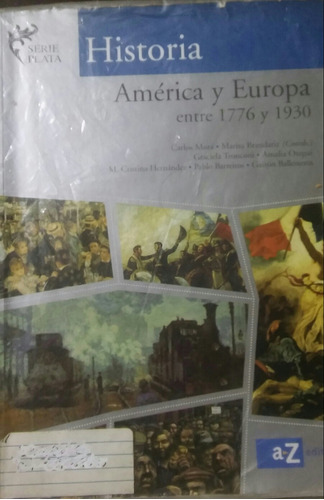 Libro De Historia De America Y Europa Az