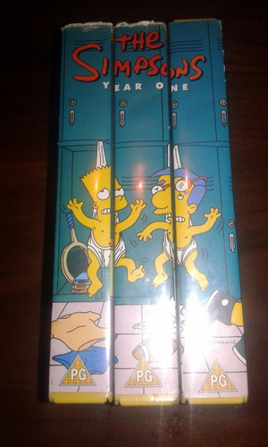 3peliculas Vhs De Colección Los Simpson