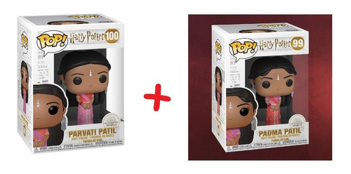 Funko Pop Padma + Parvatil Patil Yule Ball Harry Potter Igo