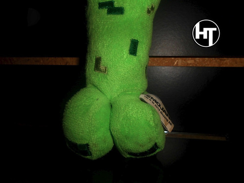 Imagen 3 de 4 de Minecraft, Crepper, Peluche, Jazware Toys, 8 Pulgadas