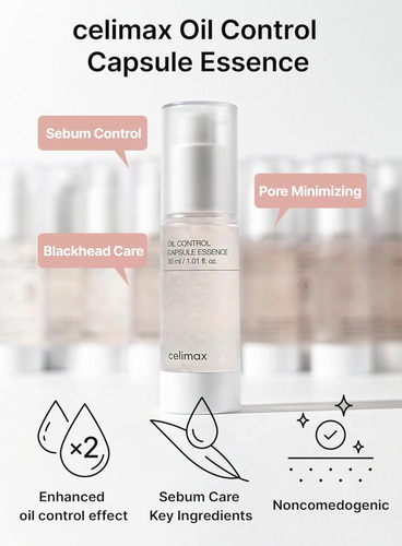 Celimax Oil Control Capsule Essence 30ml Control De Grasa