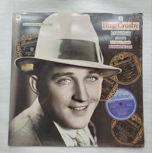 A Bing Crosby Collection Volumen Ll Disco Vinilo Lp Importad