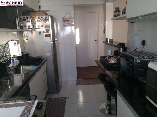 Imagem 5 de 11 de Lindo Apto 2 Dor 1 Vg Repleto Em Armarios Embutidos , Sacada - Mr51848