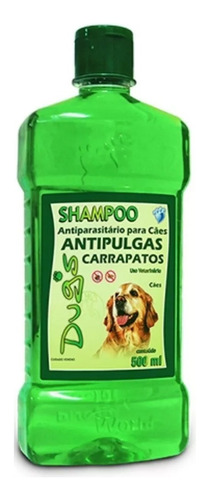 Shampoo Dugs Tratamento Antipulgas/carrapatos 500ml Cães