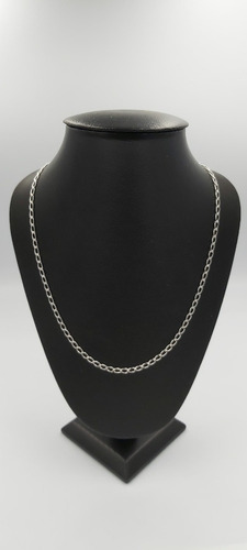 Imagen 2 de 5 de Cadena Plata Fina 925 Tejido Éxito Hombre Mujer Unisex 70cm