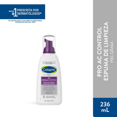 Espuma Facial Dermacontrol X 236ml