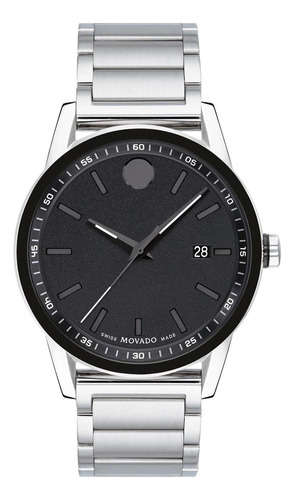 Movado Museo Deporte Cuarzo Negro Dial Reloj Para Hombre 060