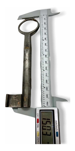 Llave Antigua De Acero 15.03 Centímetros (Usado)