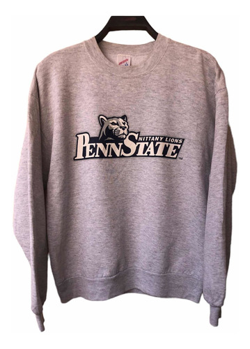 Sudadera Crewneck Vintage Jerzees Talla L Penn State Made Us