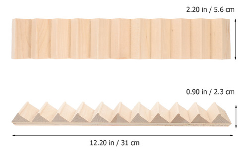 Miniescalera De Casa 1/12, 1 Pieza, Escaleras De Madera En M