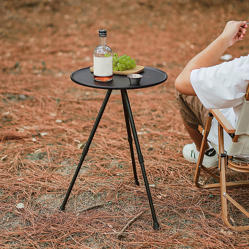 .. Mesa Plegable Redonda Para Picnic Al Aire Libre Viaje