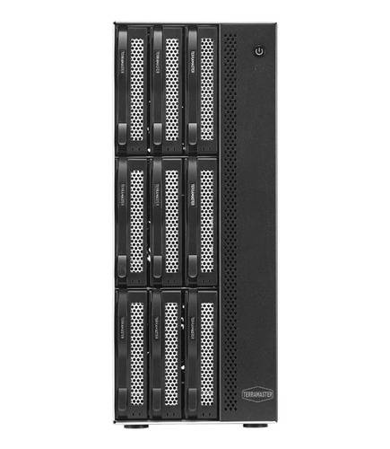 Nas Terramaster Torre 9 Bahias Intel Atom C3558r Dual Sfp+