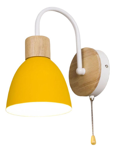 Lámpara De Pared Moderna, Accesorio De Amarillo