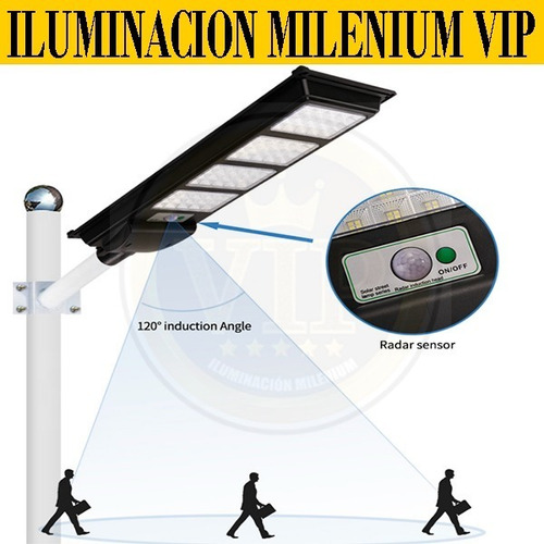 Imagen 4 de 9 de Lampara Reflector Led Solar 150w 200w 300w 400w Ip66 Garanti