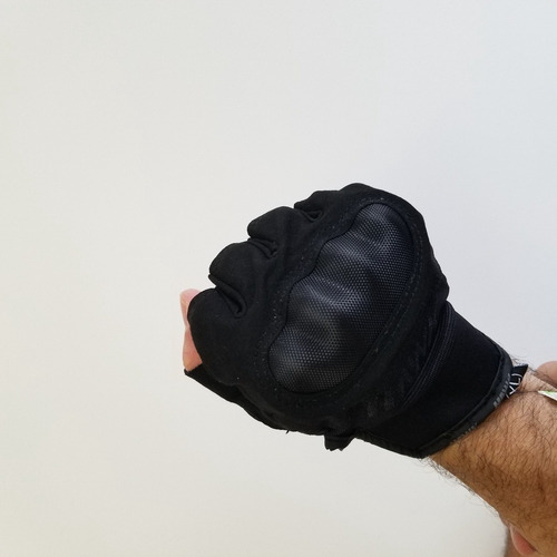 Imagen 2 de 5 de Guantes Dedos Cortos Hawk Army Short Finger