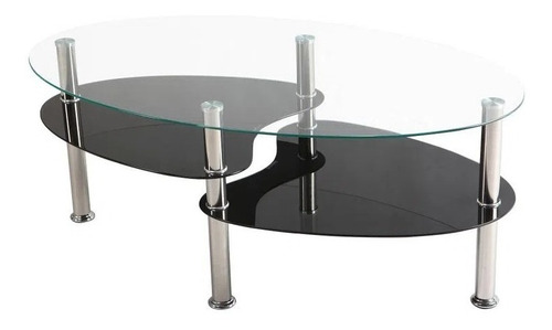 Imagen 4 de 5 de Mesa De Centro Ovalada Eclipse
