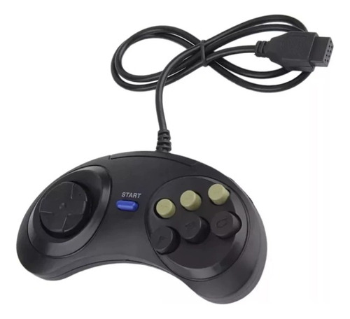 Control mediante joystick, sistema Mega Drive Master, 6 botones, color, sin color