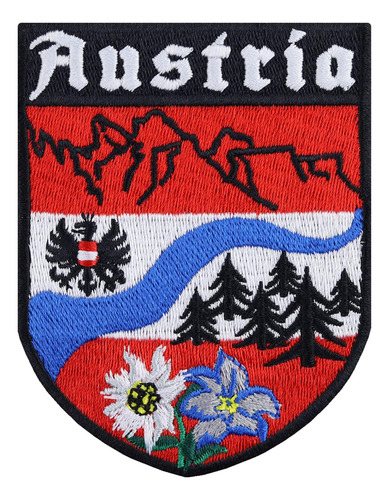 Insignia De Austria Parche De Austria Emblema De Águila Para