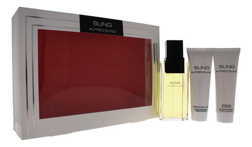 Set De Regalo Perfume Alfred Sung Sung Para Mujer, 100 Ml, 3
