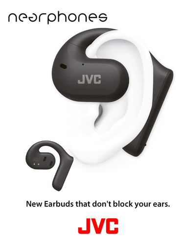 Auriculares True Wireless Jvc Hanp35tb, Auriculares Open Ear