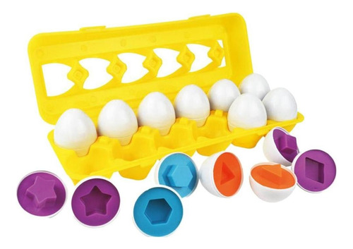 Juguete De Huevos Para Aprender Colores Y Formas Geométricas