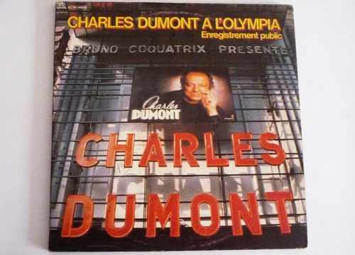 Charles Dumont  - Charles Dumont A L'olympia - Lp Vinilo 