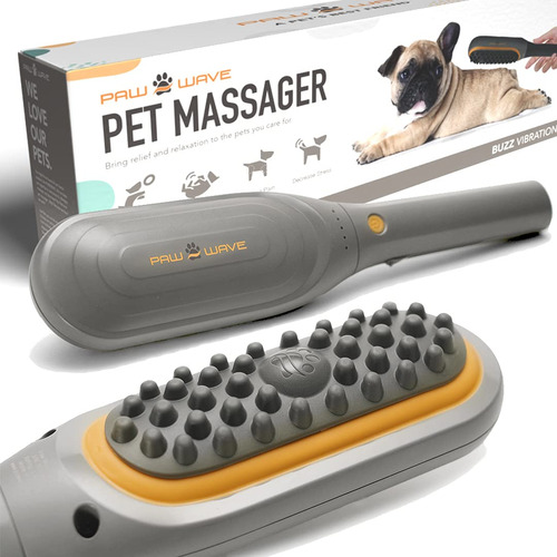 Paw Wave Cepillo Terapeutico Buzz Masajeador De Vibracion Pa