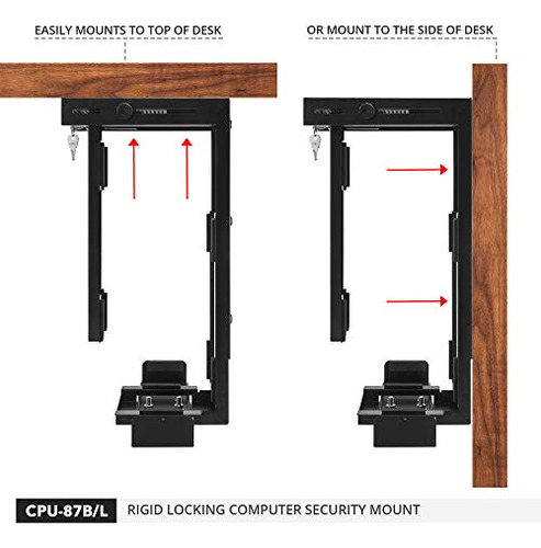 Soporte De Pc Penn Elcom Para Debajo Del Escritorio -