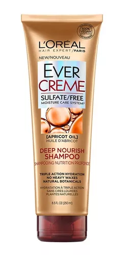  L'Oreal Paris Hair Care Evercreme - Champú nutritivo profundo  sin sulfato, 3 unidades : Belleza y Cuidado Personal