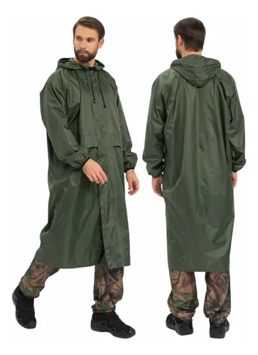 Capa De Chuva P/ Pesca Pescaria Militar Reforçada Epi Oferta Verde