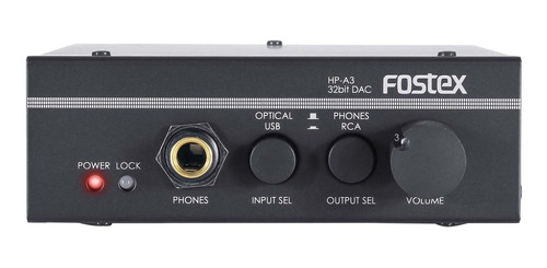 Fostex Hp-a3 Amplificador De Audífonos/convertidor Dig