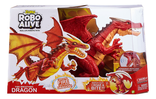 Imagen 2 de 7 de Robo Alive Robotic Furioso Dragón Robotico