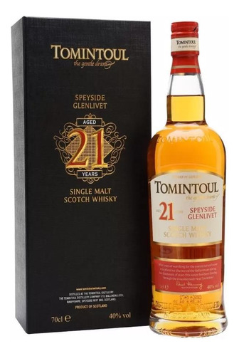 Whisky Tomintoul 21 Anos 700 Ml