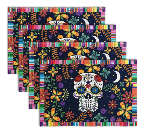 Anydesign Day Of The Dead Skull Pitomats Mujés De Estilo De