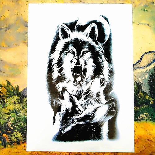 Tatuaje Temporal Lobo Buda Pegaso Escorpion Seiya Pegasus