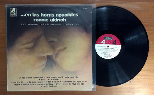 Ronnie Aldrich En Las Horas Apacibles 1975 Disco Lp Vinilo