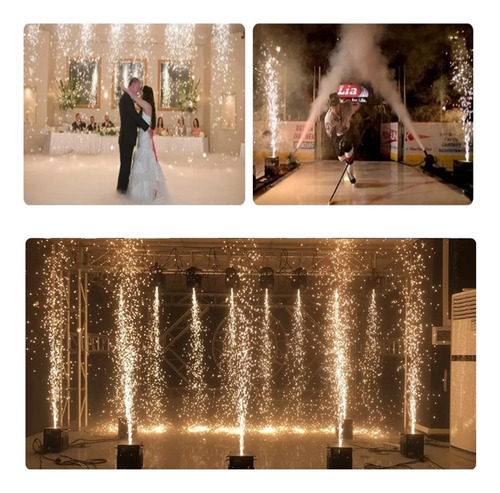 Máquina Fria Da Fita Dos Fogos De Artifício Do Casamento Do