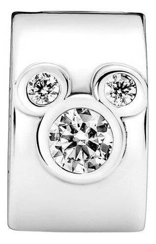 Charm Dije Pulsera De Plata 925 Clip Orejas Minnie Mouse